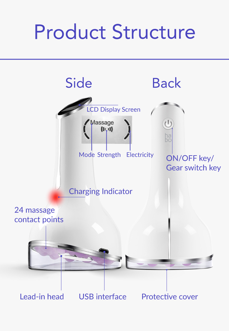Apply Code 6TT31 Habo by Ogawa Body Slimming Massage Device